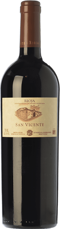 71,95 € Kostenloser Versand | Rotwein Señorío de San Vicente Alterung D.O.Ca. Rioja