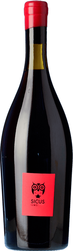 Envío gratis | Vino tinto Sicus Joven D.O. Penedès Cataluña España Sumoll Ecológico 75 cl