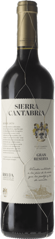 37,95 € Free Shipping | Red wine Sierra Cantabria Grand Reserve D.O.Ca. Rioja