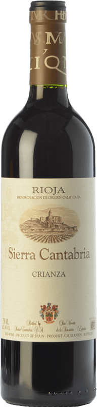 32,95 € Kostenloser Versand | Rotwein Sierra Cantabria Alterung D.O.Ca. Rioja Magnum-Flasche 1,5 L