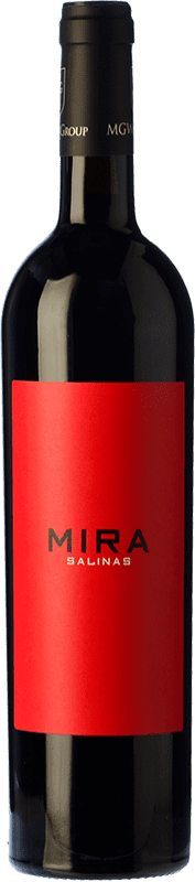 17,95 € | Red wine Sierra Salinas Mira Aged D.O. Alicante Valencian Community Spain Cabernet Sauvignon, Monastrell, Grenache Tintorera, Petit Verdot Bottle 75 cl