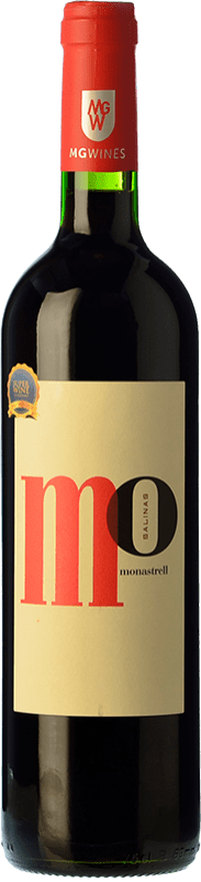 10,95 € Бесплатная доставка | Красное вино Sierra Salinas Mo Monastrell молодое D.O. Alicante