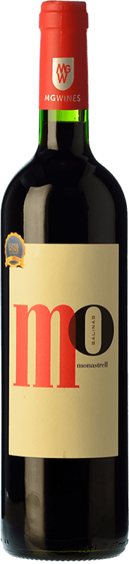 9,95 € Бесплатная доставка | Красное вино Sierra Salinas Mo Monastrell Молодой D.O. Alicante