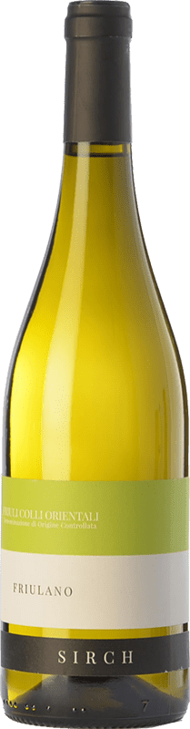 13,95 € | Белое вино Sirch D.O.C. Colli Orientali del Friuli Фриули-Венеция-Джулия Италия Friulano 75 cl