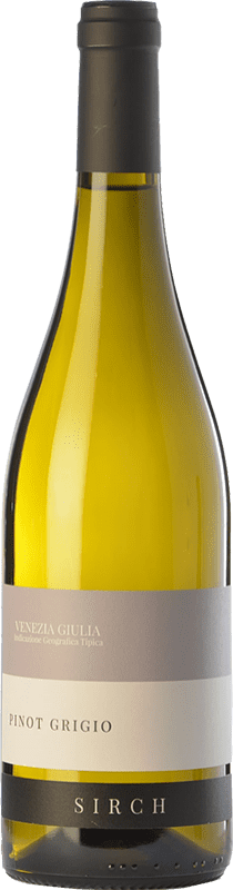Envio grátis | Vinho Branco Sirch D.O.C. Colli Orientali del Friuli Friuli-Venezia Giulia Itália Pinot Cinzento 75 cl