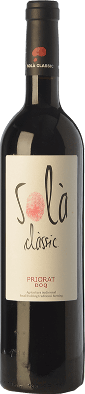 19,95 € | Red wine Solà Classic 1777 D.O.Ca. Priorat Catalonia Spain Grenache, Samsó Bottle 75 cl