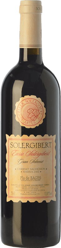 Kostenloser Versand | Rotwein Solergibert Serra Enric Große Reserve — Lange Reifung D.O. Pla de Bages Katalonien Spanien Cabernet Sauvignon, Cabernet Franc 75 cl