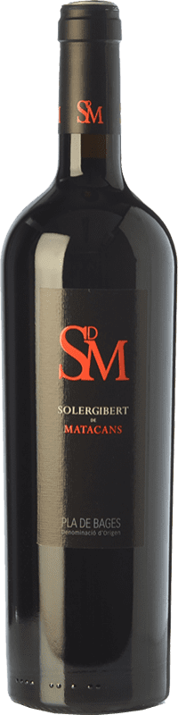 25,95 € Free Shipping | Red wine Solergibert Matacans Joven D.O. Pla de Bages Catalonia Spain Cabernet Sauvignon, Cabernet Franc Bottle 75 cl