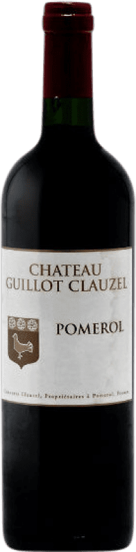 Free Shipping | Red wine Château Guillot Clauzel A.O.C. Pomerol Bordeaux France Merlot, Cabernet Franc 75 cl