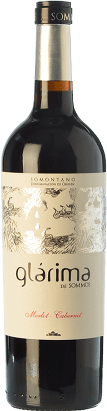 6,95 € | Красное вино Sommos Glárima Дуб D.O. Somontano Арагон Испания Tempranillo, Merlot, Cabernet Sauvignon 75 cl