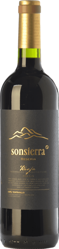 18,95 € Envio grátis | Vinho Tinto Sonsierra Reserva D.O.Ca. Rioja
