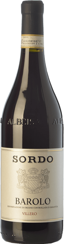 48,95 € | Red wine Sordo Villero D.O.C.G. Barolo Piemonte Italy Nebbiolo Bottle 75 cl