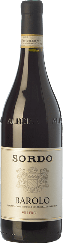 59,95 € | Красное вино Sordo Villero D.O.C.G. Barolo Пьемонте Италия Nebbiolo 75 cl