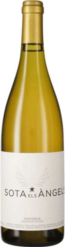 Kostenloser Versand | Weißwein Sota els Àngels Crianza — Kurze Fassreifung D.O. Empordà Katalonien Spanien Viognier, Picapoll 75 cl