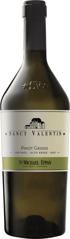 Envoi gratuit | Vin blanc St. Michael-Eppan Sanct Valentin D.O.C. Alto Adige Trentin-Haut-Adige Italie Pinot Gris 75 cl