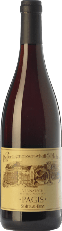 Envoi gratuit | Vin rouge St. Michael-Eppan Pagis D.O.C. Alto Adige Trentin-Haut-Adige Italie Schiava Gentile, Vernatsch 75 cl