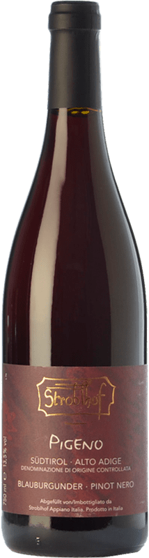 35,95 € | Красное вино Stroblhof Pigeno D.O.C. Alto Adige Трентино-Альто-Адидже Италия Pinot Black 75 cl