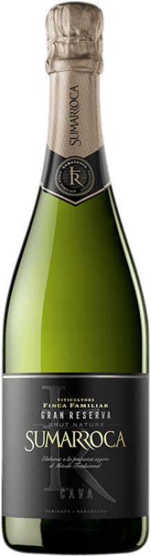 19,95 € | Белое игристое Sumarroca Природа Брута Гранд Резерв D.O. Cava Каталония Испания Macabeo, Xarel·lo, Chardonnay, Parellada 75 cl