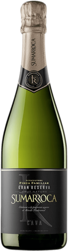 17,95 € | White Sparkling Wine Sumarroca Brut Nature Grand Reserve D.O. Cava Catalonia Spain Macabeo, Xarel·lo, Chardonnay, Parellada 75 cl