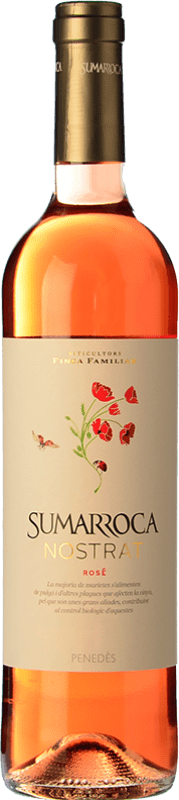 7,95 € | Roséwein Sumarroca Nostrat Rosat Jung D.O. Penedès Katalonien Spanien Tempranillo, Merlot, Syrah 75 cl