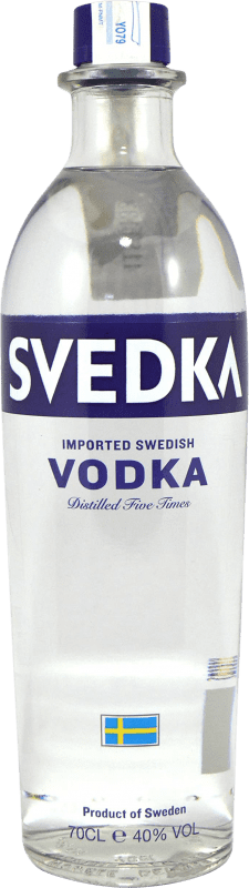 Envío gratis | Vodka Svedka Suecia 70 cl