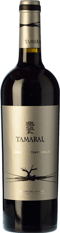 12,95 € Free Shipping | Red wine Tamaral Roble D.O. Ribera del Duero Castilla y León Spain Tempranillo Bottle 75 cl