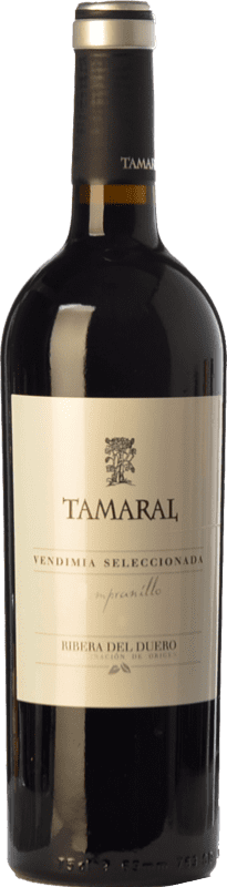13,95 € | Red wine Tamaral Vendimia Seleccionada Aged D.O. Ribera del Duero Castilla y León Spain Tempranillo Bottle 75 cl