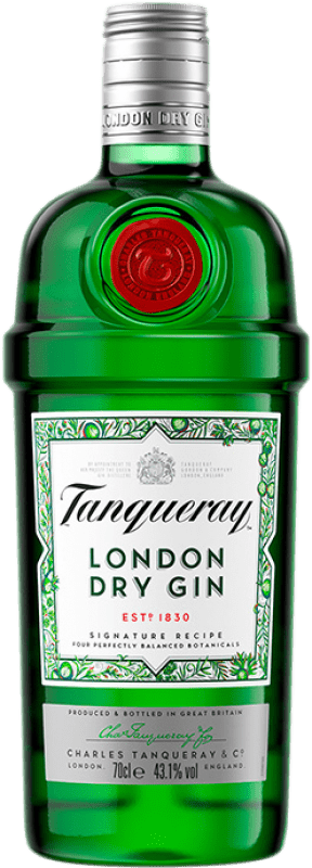 Бесплатная доставка | Джин Tanqueray Gin Объединенное Королевство 70 cl