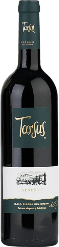 Бесплатная доставка | Красное вино Tarsus Резерв D.O. Ribera del Duero Кастилия-Леон Испания Tempranillo, Cabernet Sauvignon 75 cl