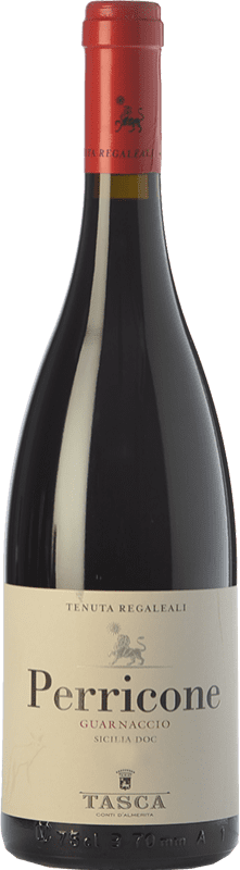 11,95 € Free Shipping | Red wine Tasca d'Almerita Guarnaccio I.G.T. Terre Siciliane Sicily Italy Perricone Bottle 75 cl