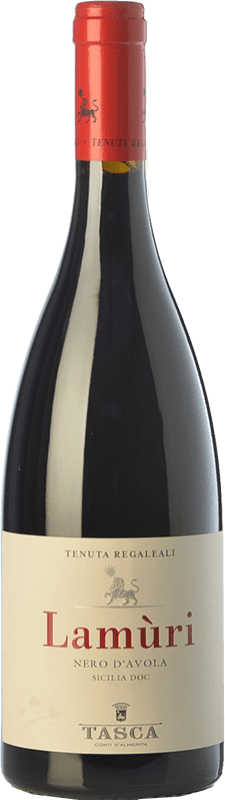 Envoi gratuit | Vin rouge Tasca d'Almerita Lamùri I.G.T. Terre Siciliane Sicile Italie Nero d'Avola 75 cl