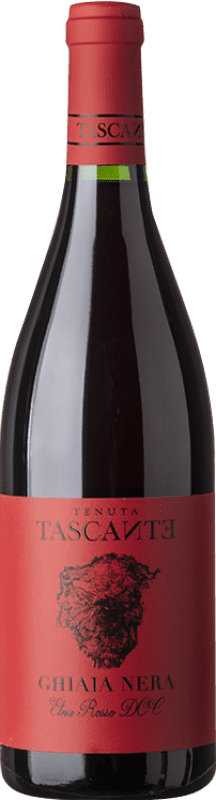 26,95 € Free Shipping | Red wine Tasca d'Almerita Tascante Ghiaia Nera I.G.T. Terre Siciliane Sicily Italy Nerello Mascalese Bottle 75 cl