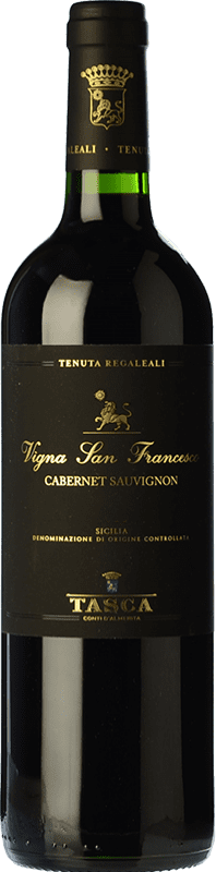 51,95 € Free Shipping | Red wine Tasca d'Almerita I.G.T. Terre Siciliane Sicily Italy Cabernet Sauvignon Bottle 75 cl