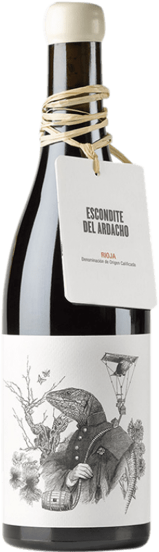 29,95 € | Red wine Tentenublo Escondite del Ardacho El Abundillano Joven D.O.Ca. Rioja The Rioja Spain Tempranillo, Grenache, Viura, Malvasía Bottle 75 cl