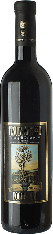 Free Shipping | Red wine Tenuta Anfosso Poggio Pini D.O.C. Rossese di Dolceacqua Liguria Italy Rossese 75 cl