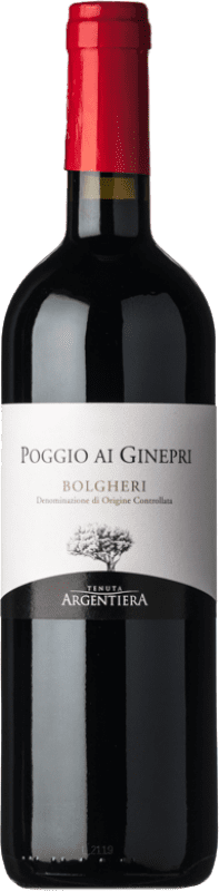 19,95 € | Красное вино Tenuta Argentiera Poggio ai Ginepri D.O.C. Bolgheri Тоскана Италия Merlot, Syrah, Cabernet Sauvignon, Petit Verdot 75 cl