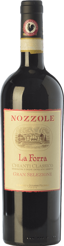 0,95 € Free Shipping | Red wine Tenuta di Nozzole La Forra Riserva Reserva D.O.C.G. Chianti Classico Tuscany Italy Sangiovese Bottle 75 cl