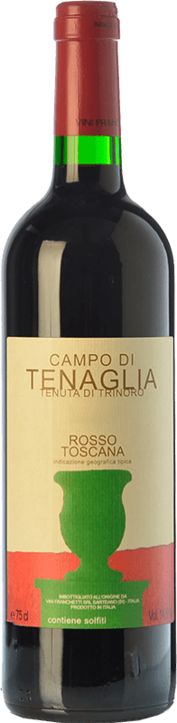 92,95 € Бесплатная доставка | Красное вино Tenuta di Trinoro Campo di Tenaglia I.G.T. Toscana