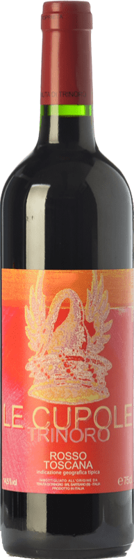 28,95 € Free Shipping | Red wine Tenuta di Trinoro Le Cupole I.G.T. Toscana Tuscany Italy Merlot, Cabernet Sauvignon, Cabernet Franc, Petit Verdot Bottle 75 cl