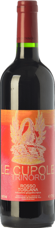 Envio grátis | Vinho tinto Tenuta di Trinoro Le Cupole I.G.T. Toscana Tuscany Itália Merlot, Cabernet Sauvignon, Cabernet Franc, Petit Verdot 75 cl