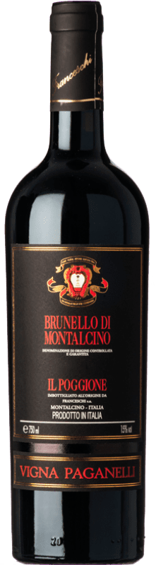 115,95 € | Red wine Il Poggione Riserva Vigna Paganelli Reserva D.O.C.G. Brunello di Montalcino Tuscany Italy Sangiovese Bottle 75 cl