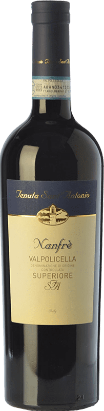 16,95 € | Red wine Tenuta Sant'Antonio Superiore Nanfrè D.O.C. Valpolicella Veneto Italy Corvina, Rondinella Bottle 75 cl