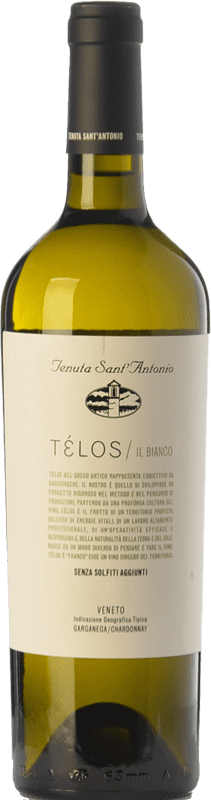 15,95 € Free Shipping | White wine Tenuta Sant'Antonio Télos Bianco I.G.T. Veneto Veneto Italy Chardonnay, Garganega Bottle 75 cl