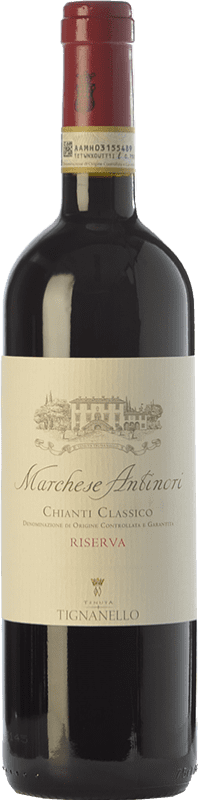 66,95 € Envio grátis | Vinho tinto Antinori Tignanello Marchesi Antinori Reserva D.O.C.G. Chianti