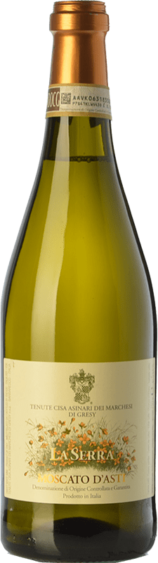 Free Shipping | Sweet wine Cisa Asinari Marchesi di Grésy La Serra D.O.C.G. Moscato d'Asti Piemonte Italy Muscat 75 cl