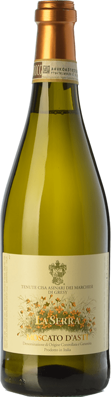 12,95 € Spedizione Gratuita | Vino dolce Cisa Asinari Marchesi di Grésy La Serra D.O.C.G. Moscato d'Asti