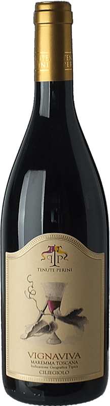 18,95 € | Красное вино Tenute Perini Vignaviva D.O.C. Maremma Toscana Тоскана Италия Ciliegiolo 75 cl