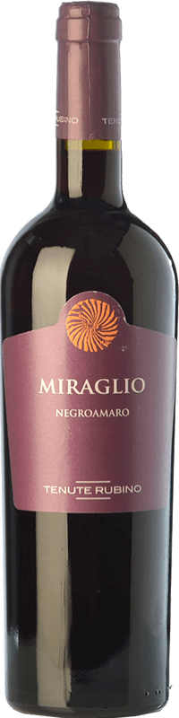 14,95 € | Vin rouge Tenute Rubino Miraglio I.G.T. Salento Campanie Italie Negroamaro 75 cl