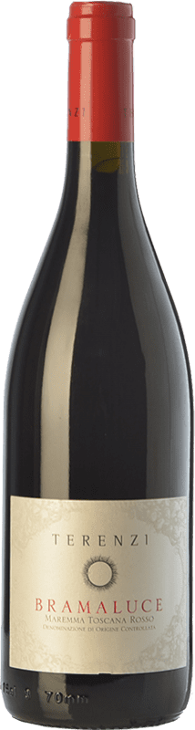 15,95 € | Красное вино Terenzi Bramaluce D.O.C. Maremma Toscana Тоскана Италия Syrah, Sangiovese 75 cl
