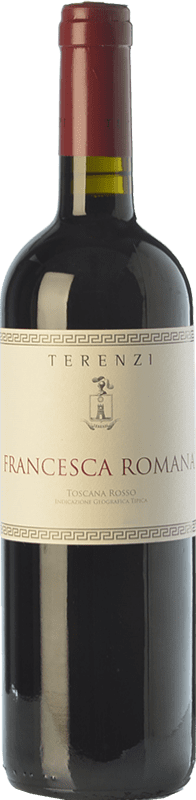 19,95 € | Red wine Terenzi Francesca Romana D.O.C. Maremma Toscana Tuscany Italy Merlot, Cabernet Sauvignon, Petit Verdot Bottle 75 cl